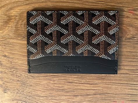 card holder goyard price|goyard card holder for sale.